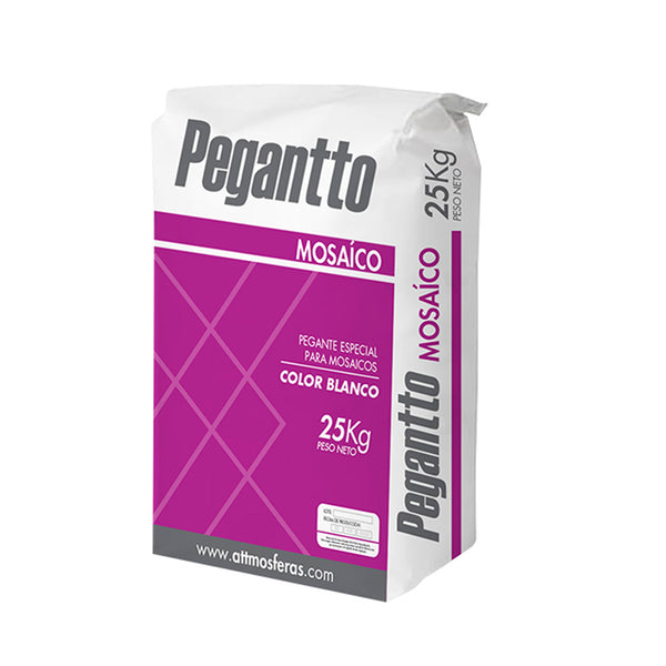 PEGANTTO MOSAICO PEGANTE+BOQ BLAN 25KG