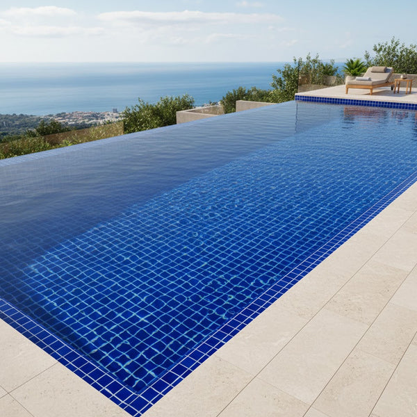 MOSAICO MARE SCURO 30X30 POR
