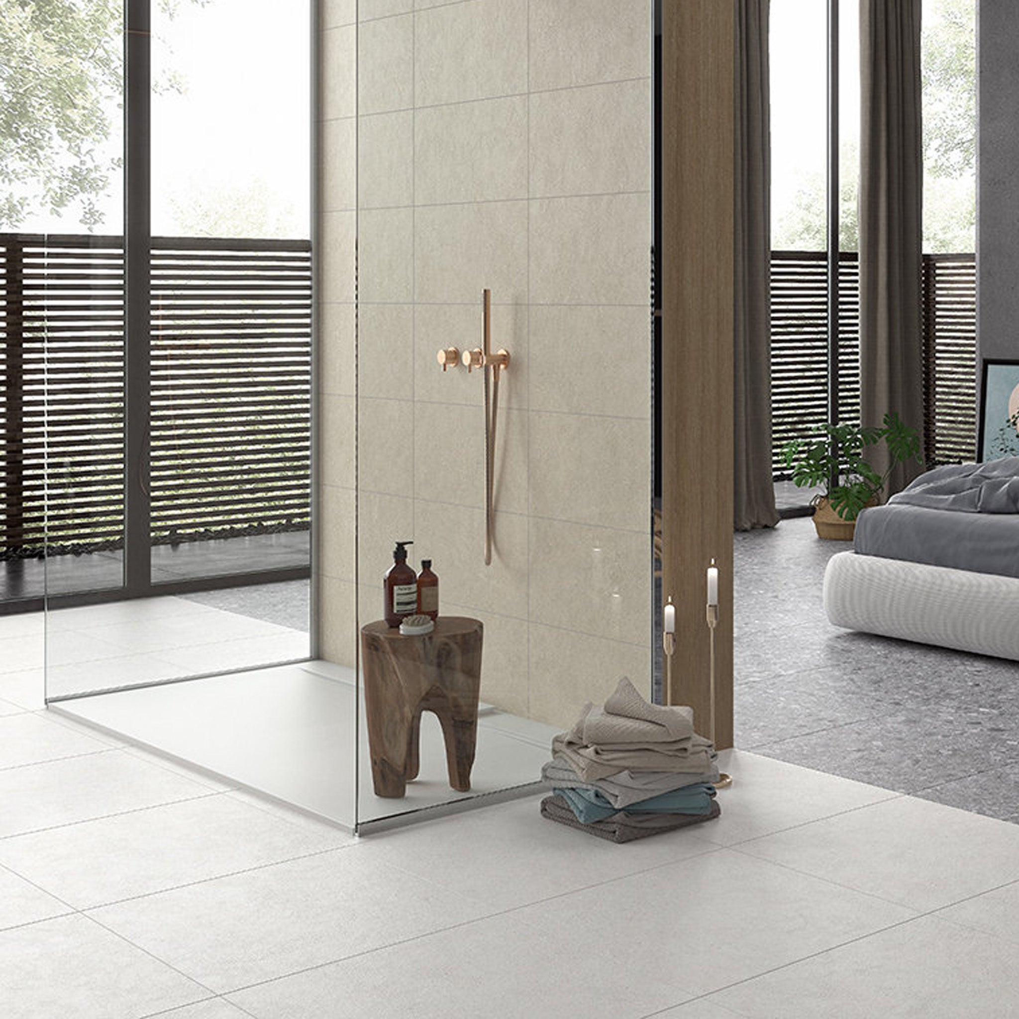 Kalksten Earth Porcelanico Rc Std | Porcelanato - Attmosferas