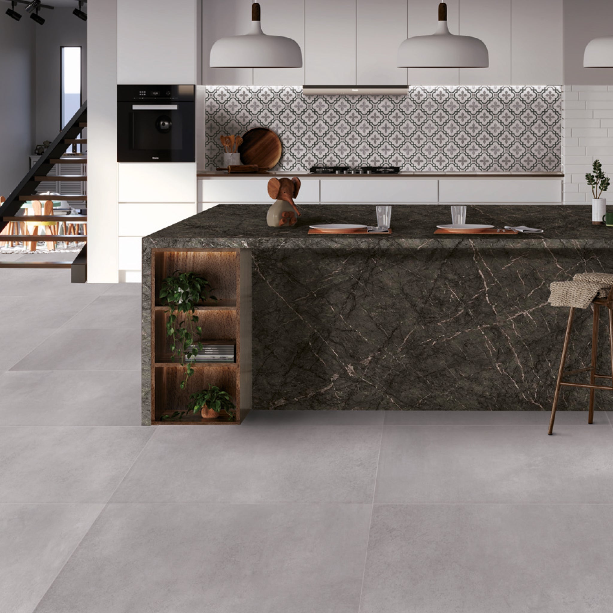 CONCEPT GRIS CLARO 60x120 MATE RECT