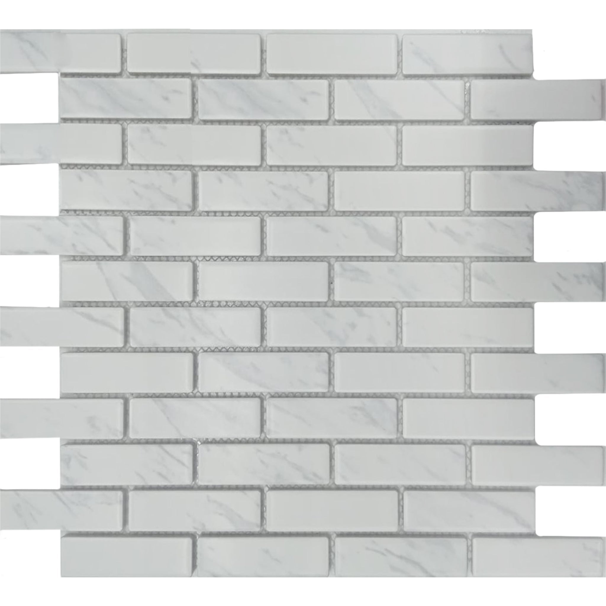 MOSAICO BRIQUE CARRARA 30x30 MATE
