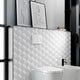 MOSAICO ESAGONO BIANCO 31x34 MATE