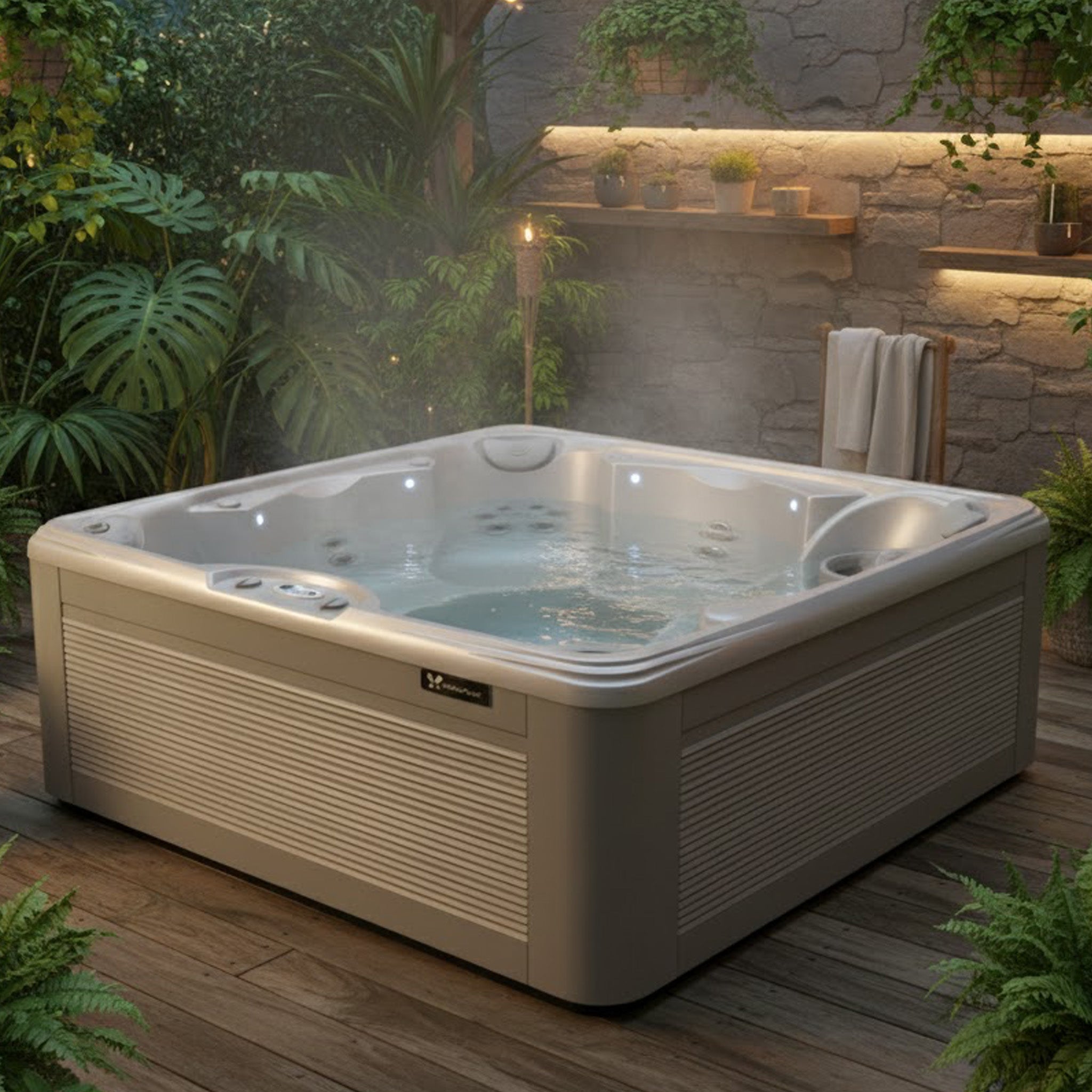 SPA MARINO PEARL ASH COVER+SUBP