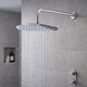 D-DUCHA NEW BRISSA 20CM+SOPORTE A MURO 35C