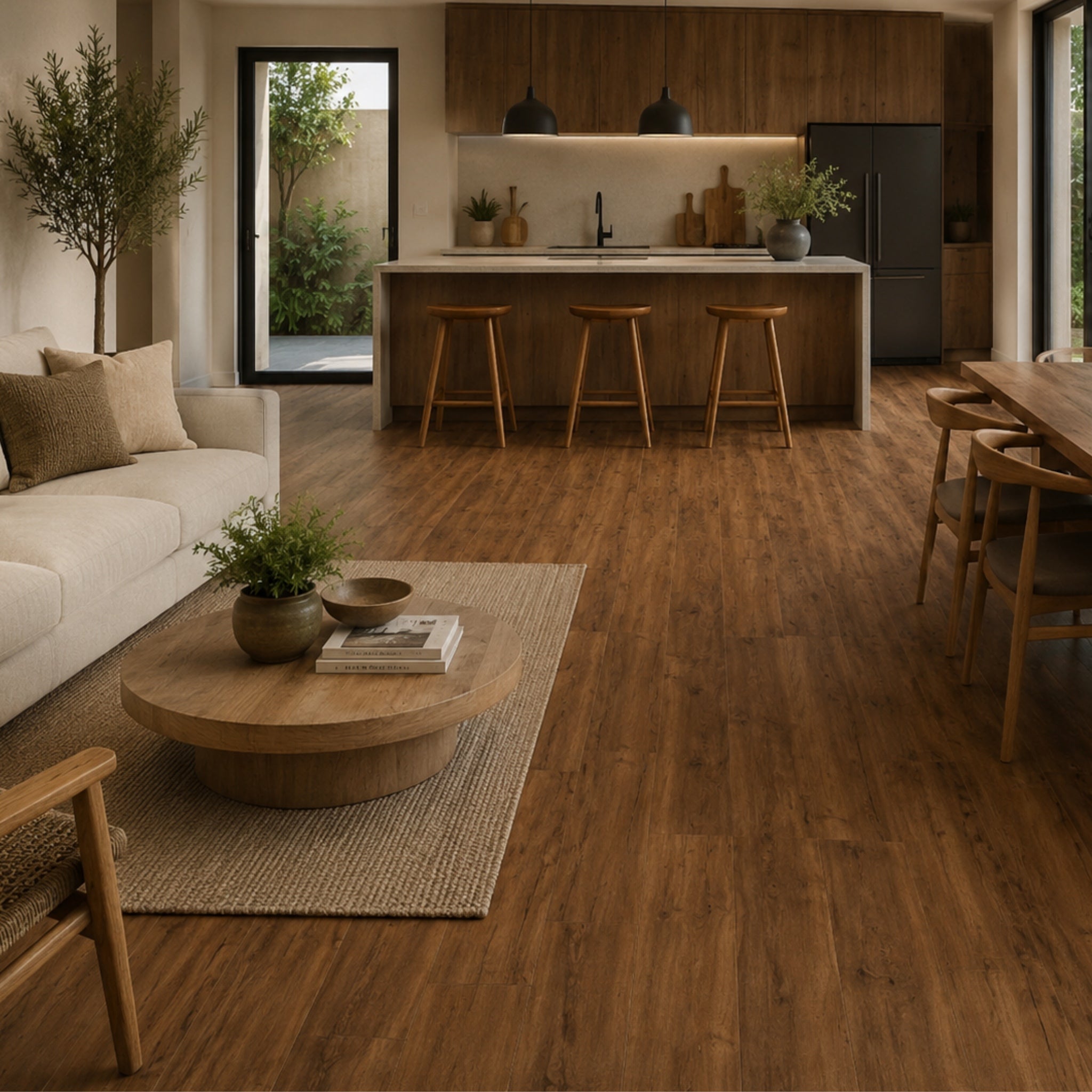 D-PISO LAM ALTO BRILLO AHORN 1383x159x8