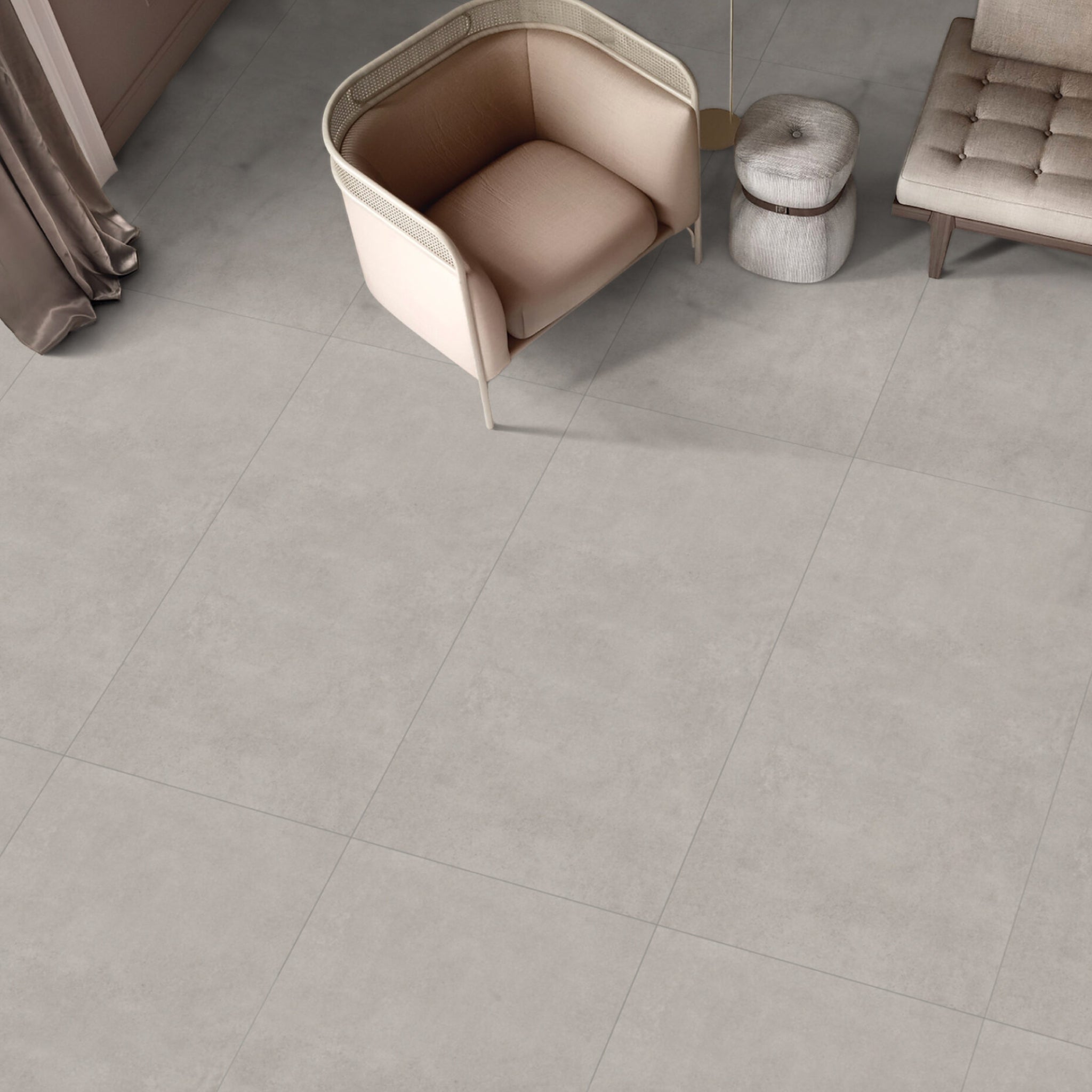 REVOLUTION LIGHT GREY 60X60 MATE