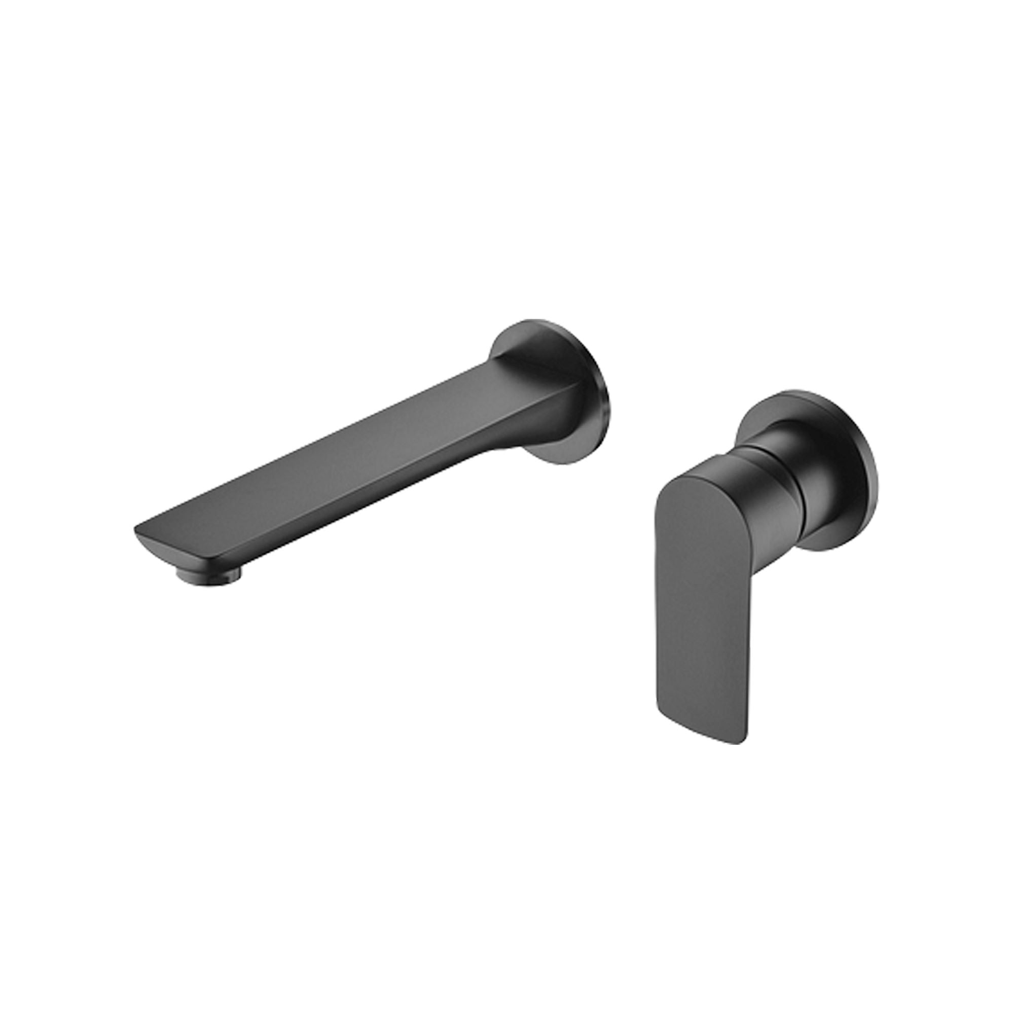 GRIFERIA LAVAMANOS A MURO VULCANO NEGRO