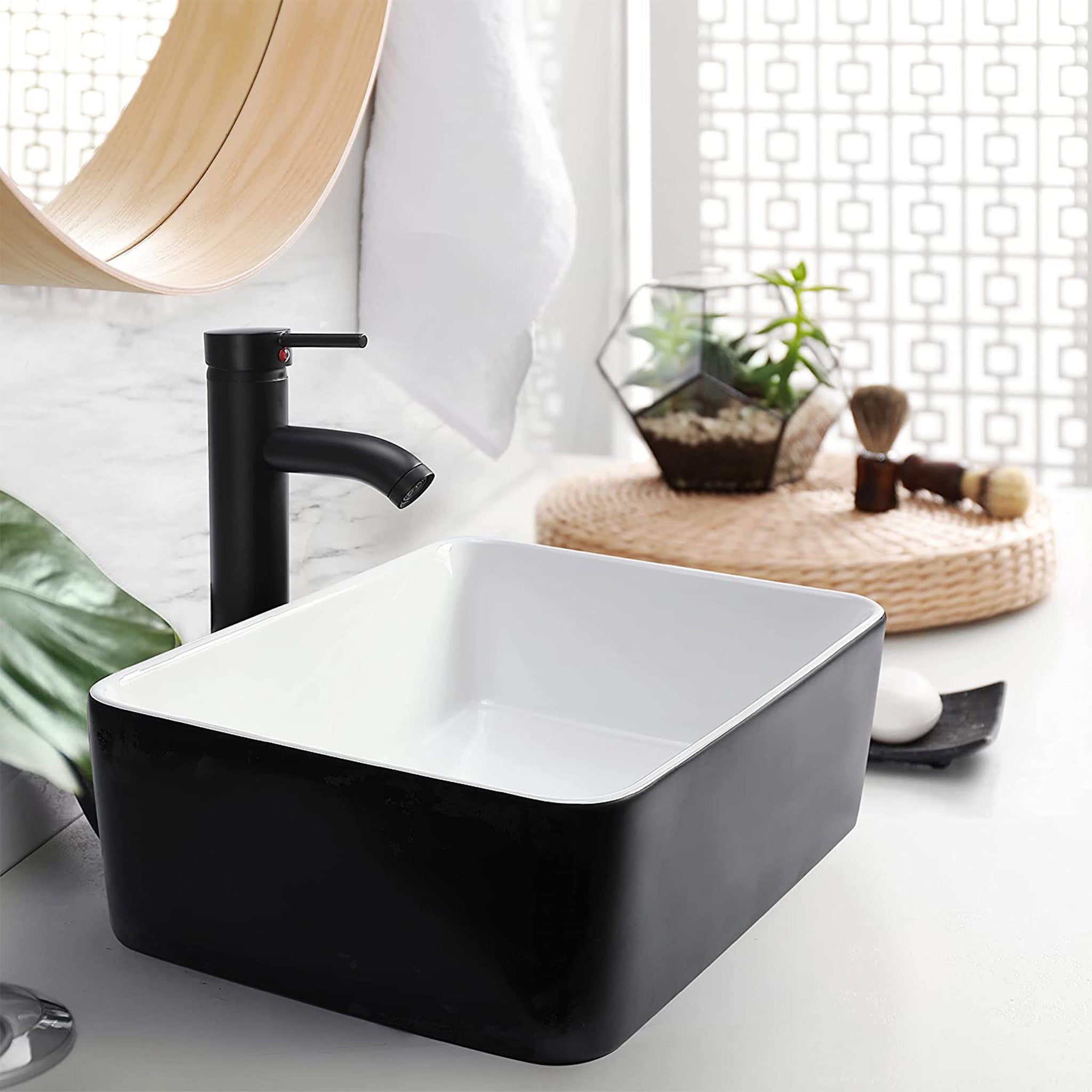 LAVAMANOS VESSEL MENINA ALL BLACK