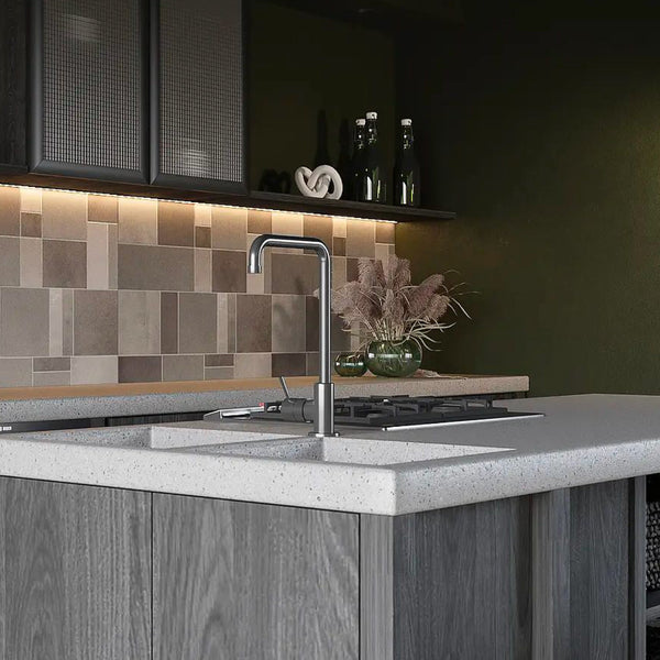 GRIFERIA COCINA FLAMAND ACERO BRUSHED