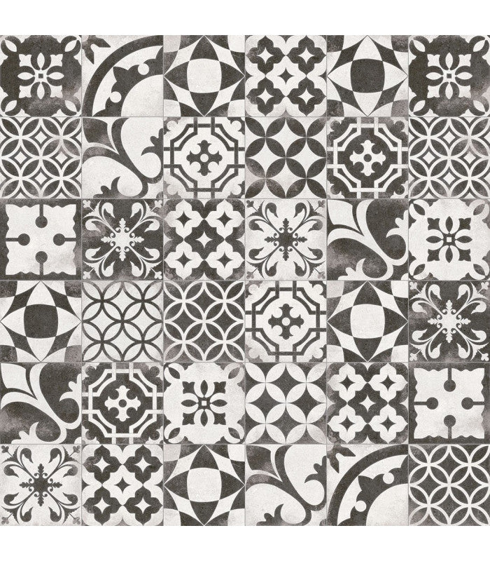 HIDRAULICO BERKANE NEGRO 20X20 MATE