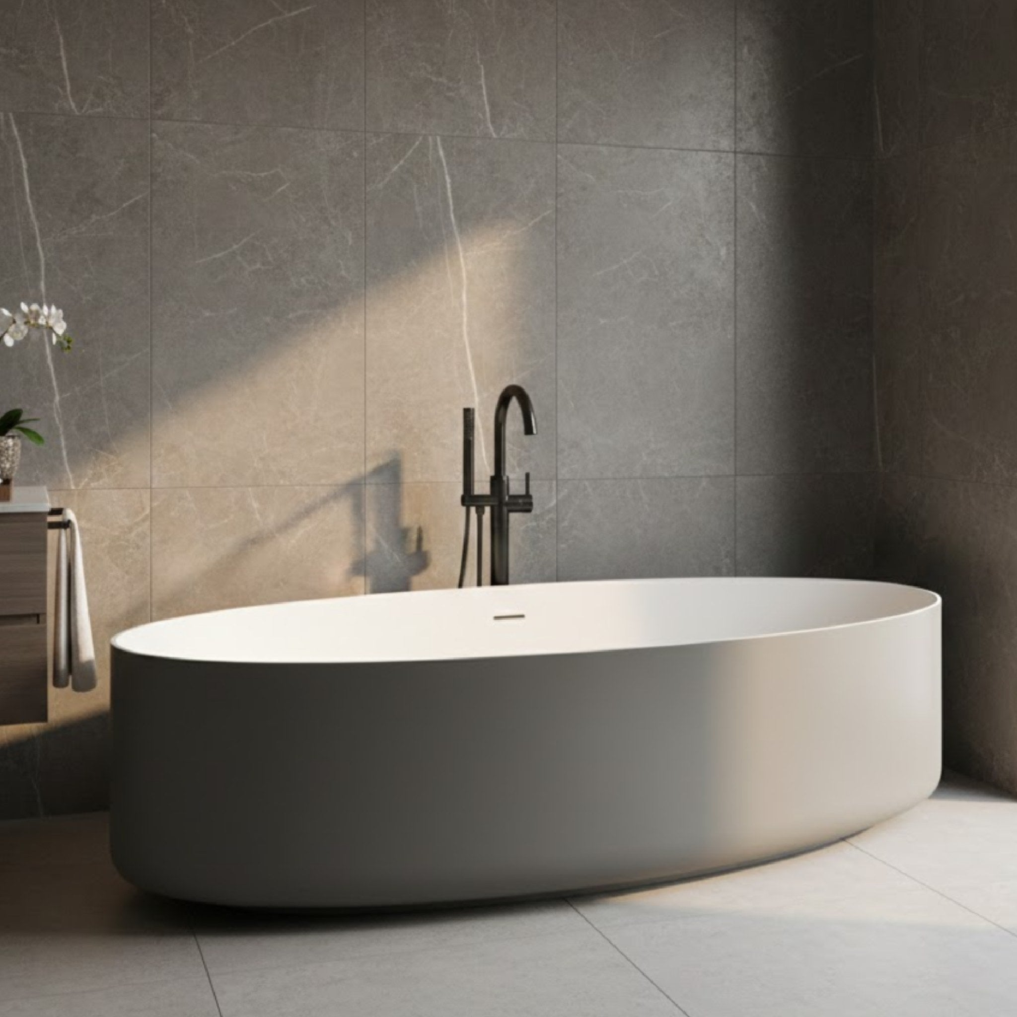 TINA VESTA GREY MATE ACR 1760x810x580MM
