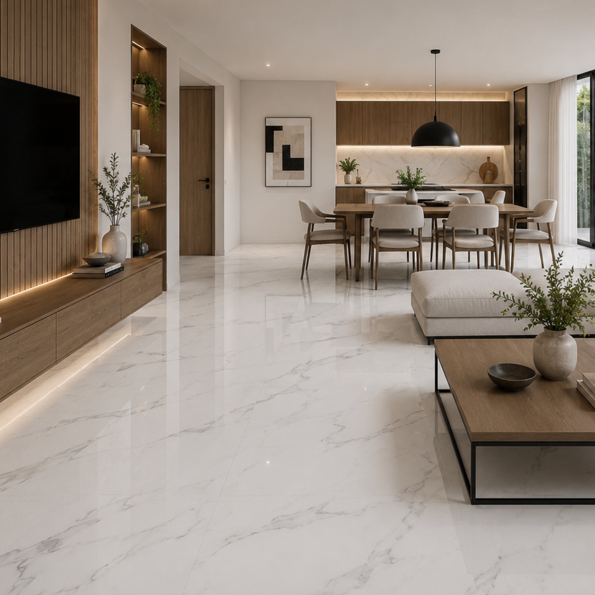 D-EVEN WHITE 120X120 SATINADO RECT