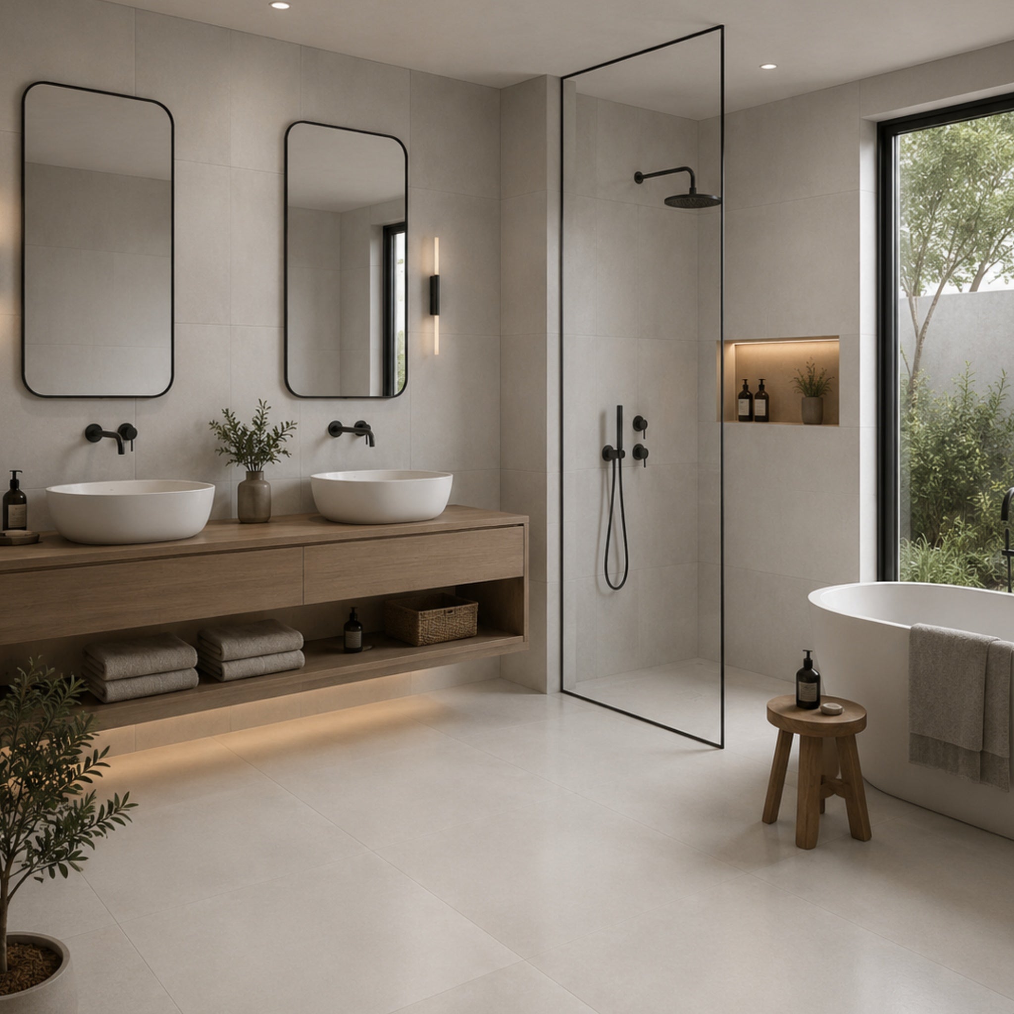 D-CONCRETO HUESO 60X120 MATE RECTIFICADO