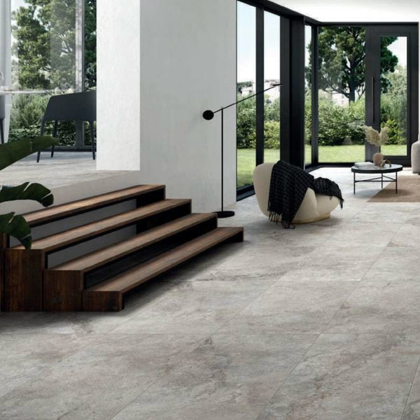 STONE VALLEY CENERE 90X90 MATE RECT