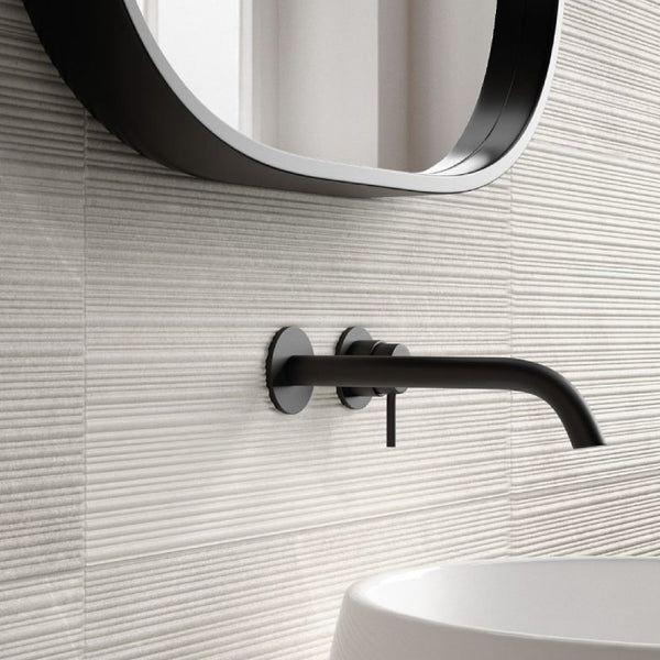 SHALE GREIGE RIBBED SQ 60X120 MATE RECT