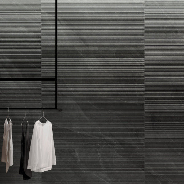 SHALE ASH RIBBED SQ 60X120 MATE RECT