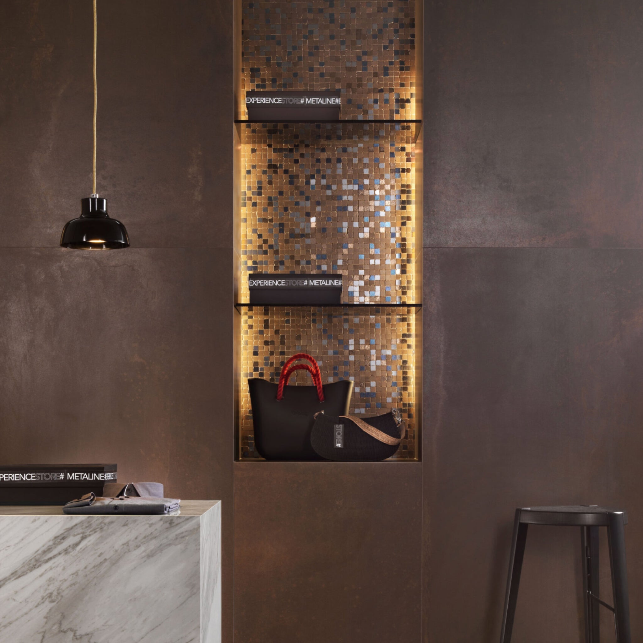 METALINE RANURAD CORTEN 60X120 MATE RECT
