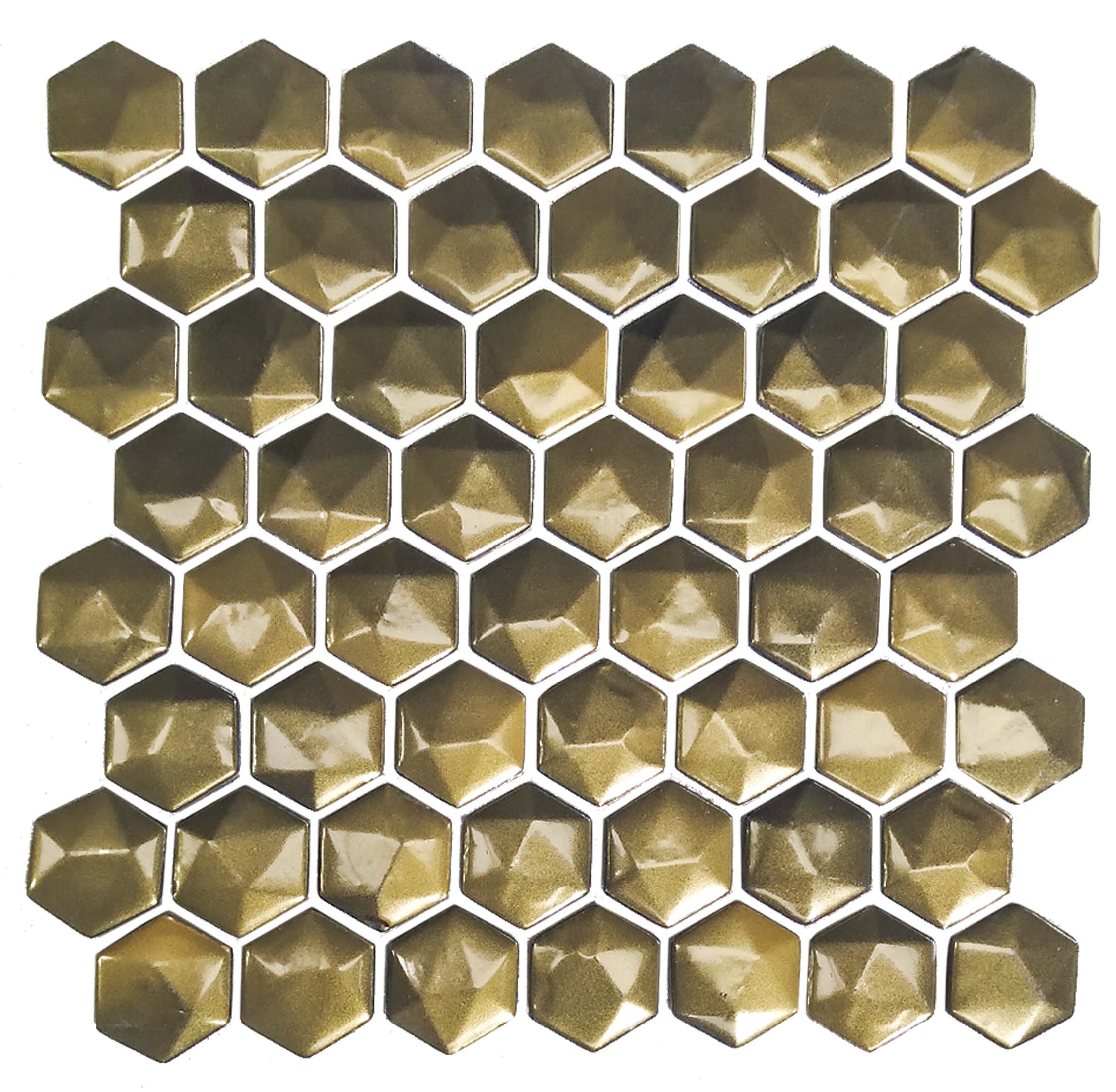 MOSAICO PANNOLINO DORADO 28.5X29CM