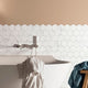 MOSAICO ESAGONO PIATTO CARRARA 29x26 MAT