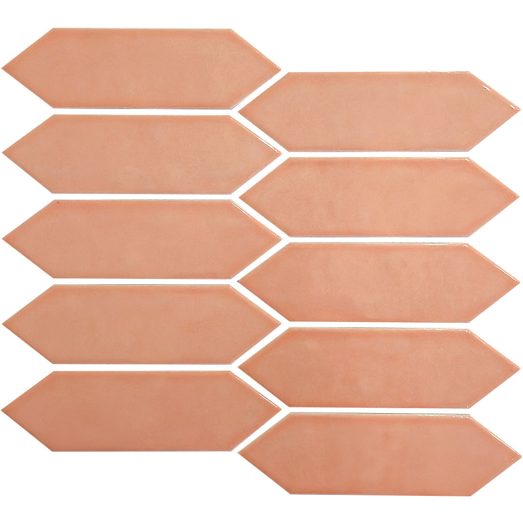 MOSAICO BRIQUE ESAGONO ROSE 29X32 BR