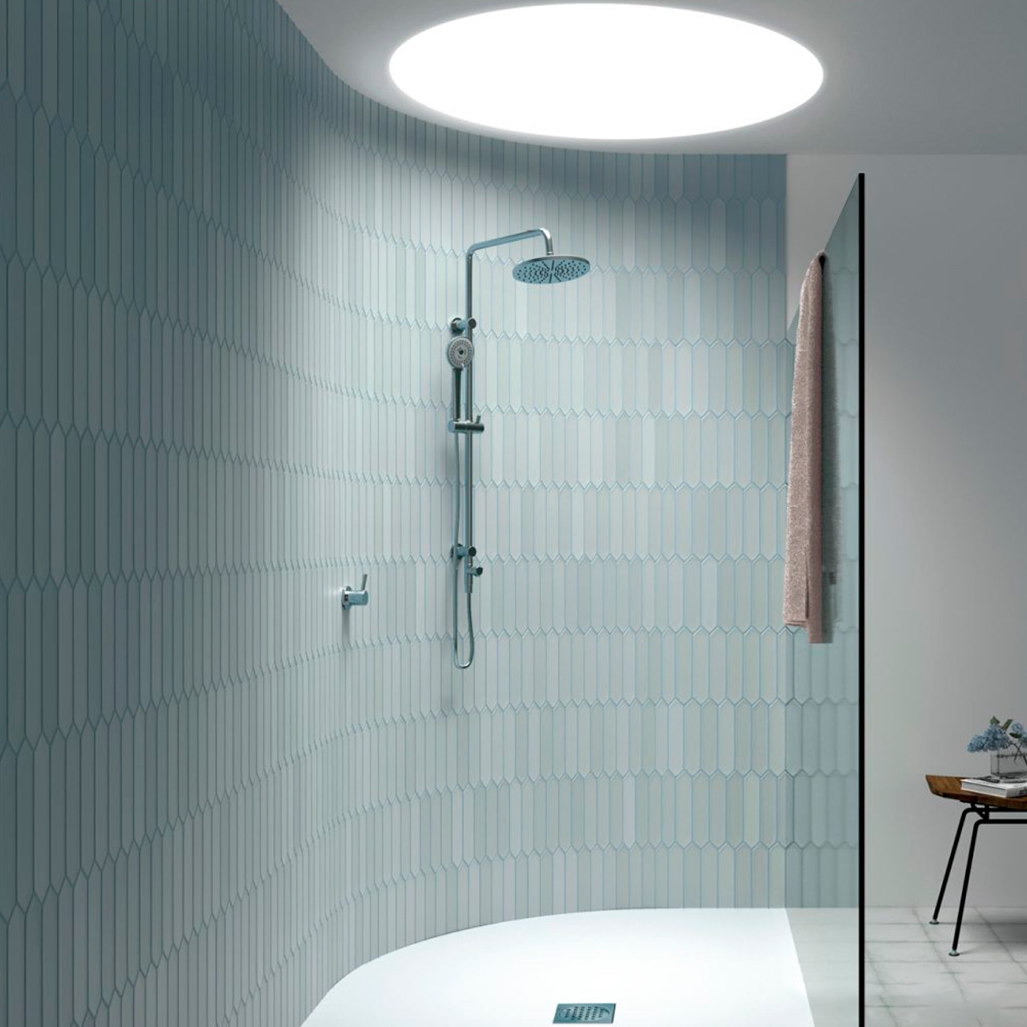 MOS BRIQUE ESAGONO SERENITY BLUE 29X32 B