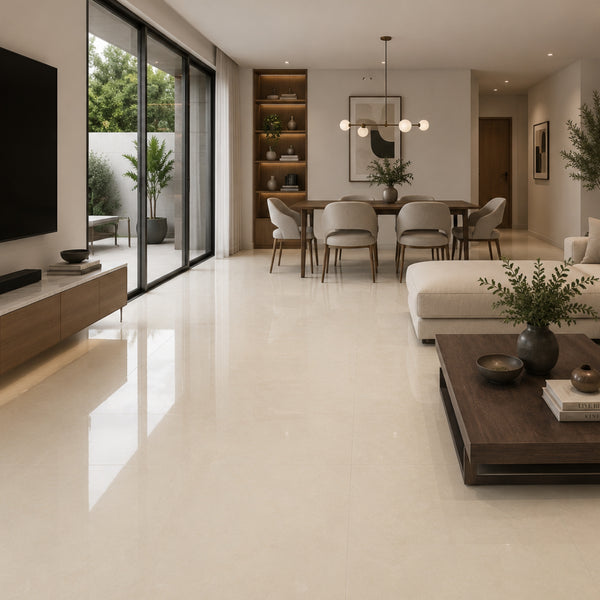 D-CEOL BEIGE 59X59 BRILLANTE RECTIFICADO