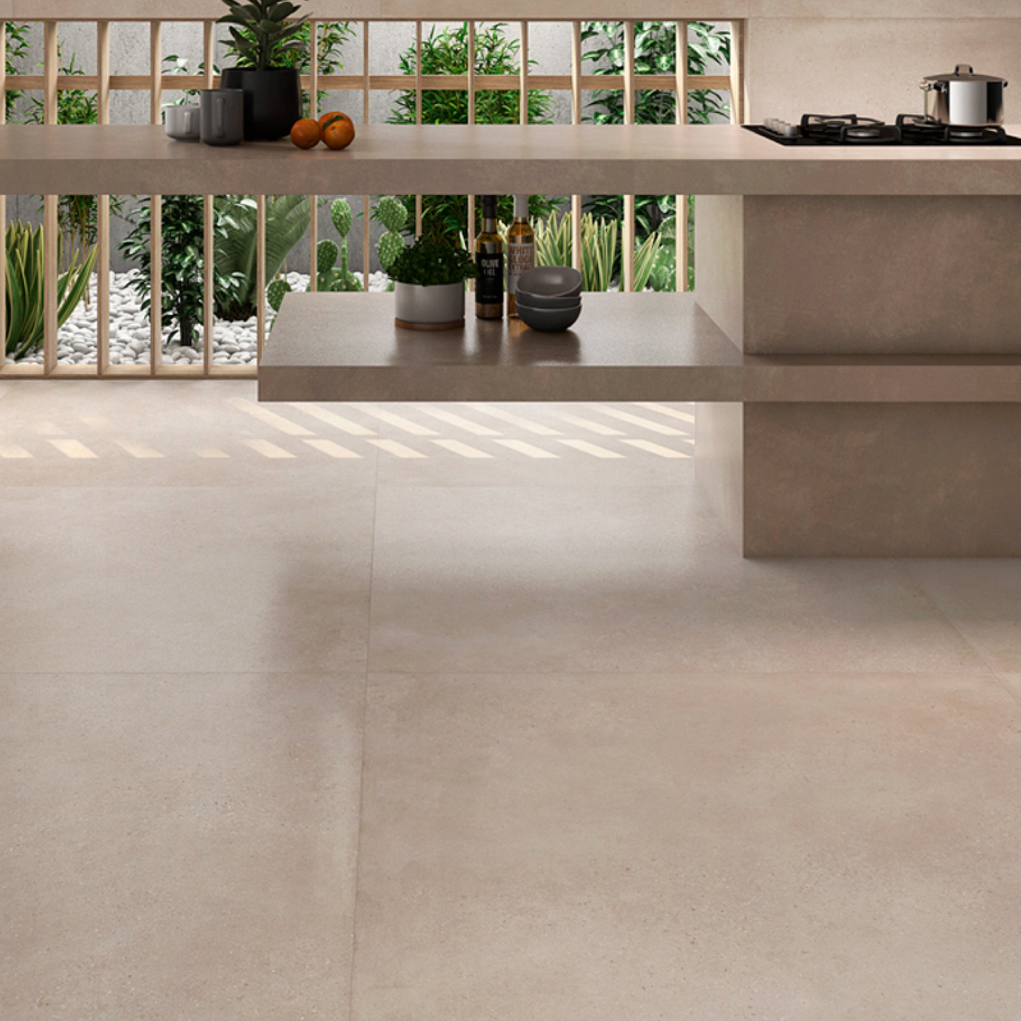 Sassi Sabbia Natural Um 1.44M | Porcelanato para Piso - Attmosferas