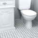 MOSAICO OTTAGONO BIANCO 29.5X29.5 MATE