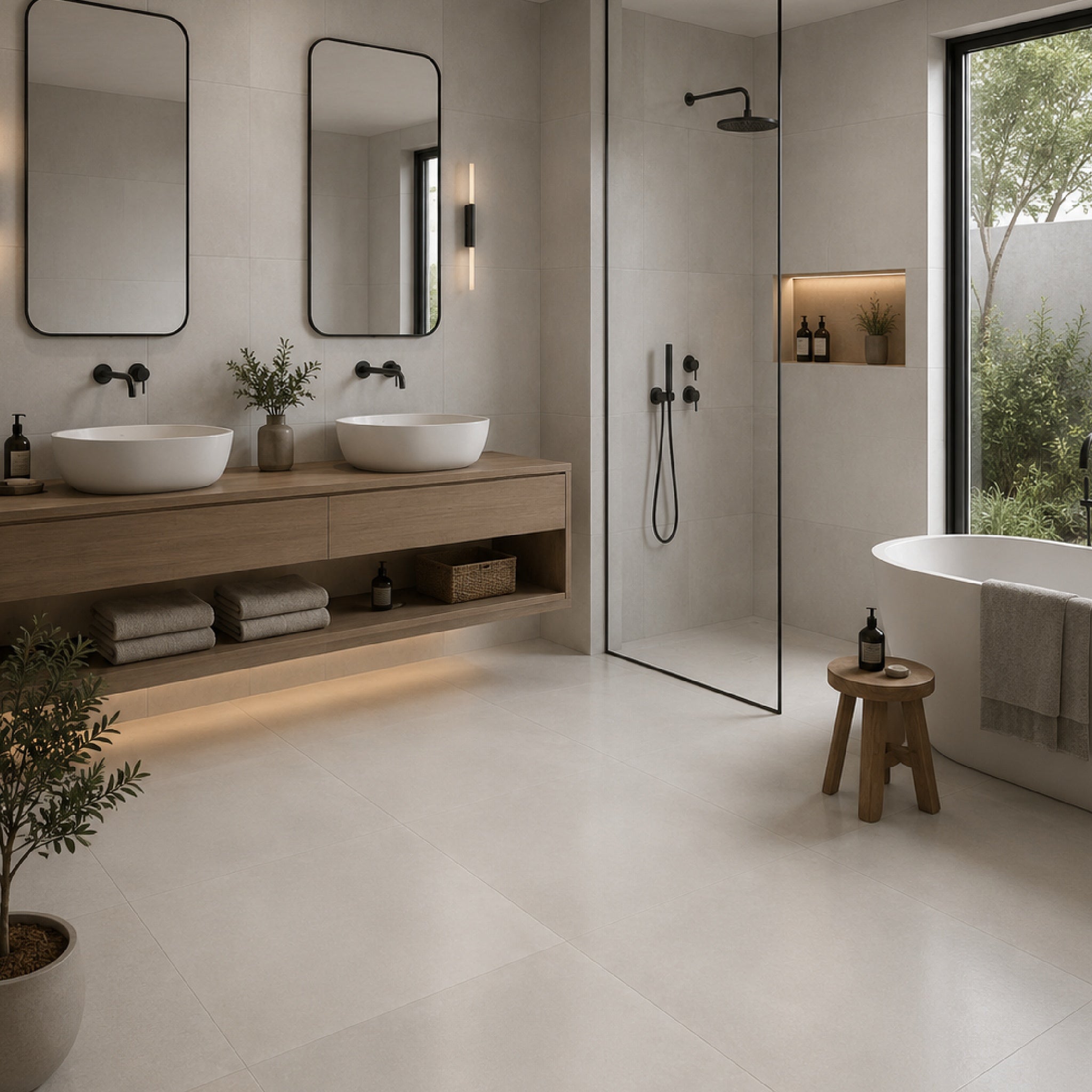 D-HUMO WHITE 60X120 SATINADO RECTIFICAD