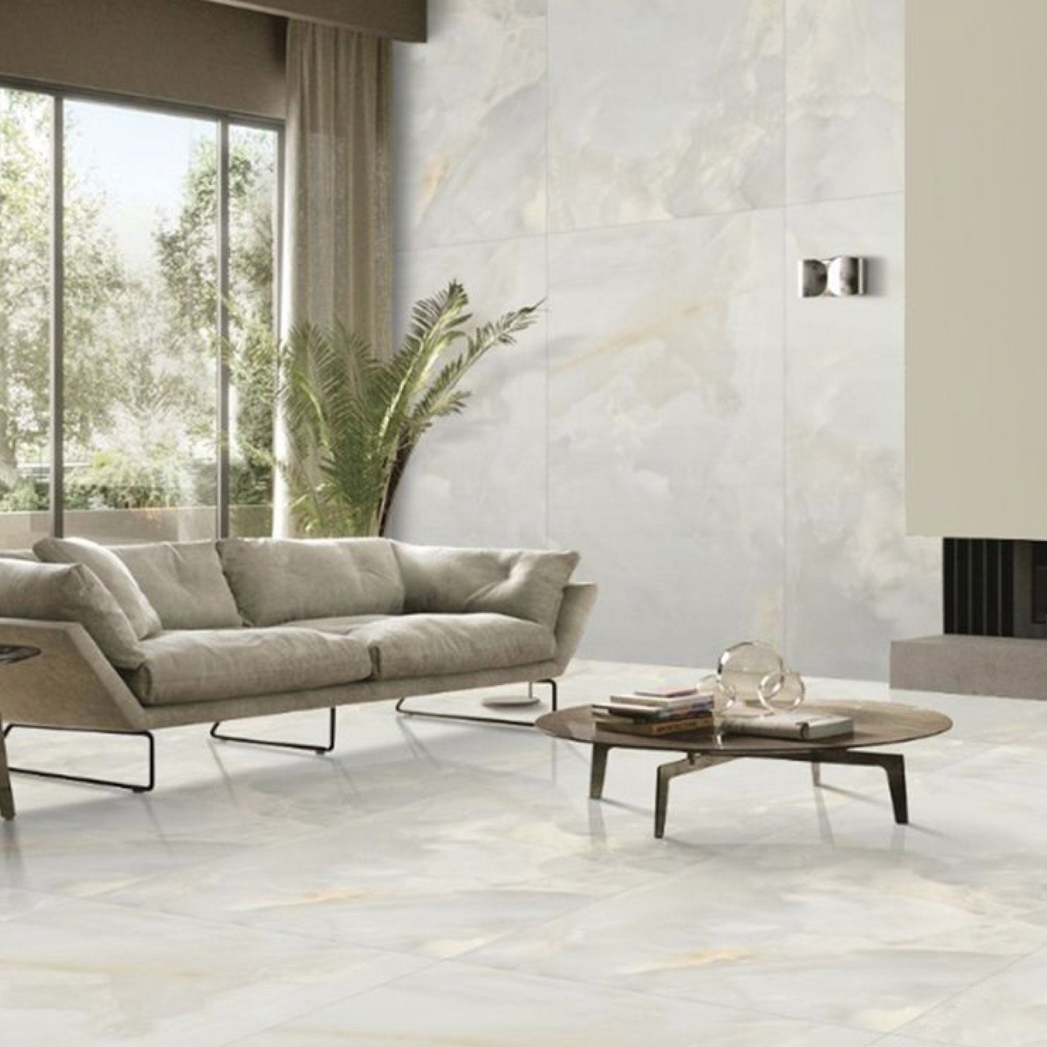 ONYX BIANCO 80X160 BRILLANTE RECT