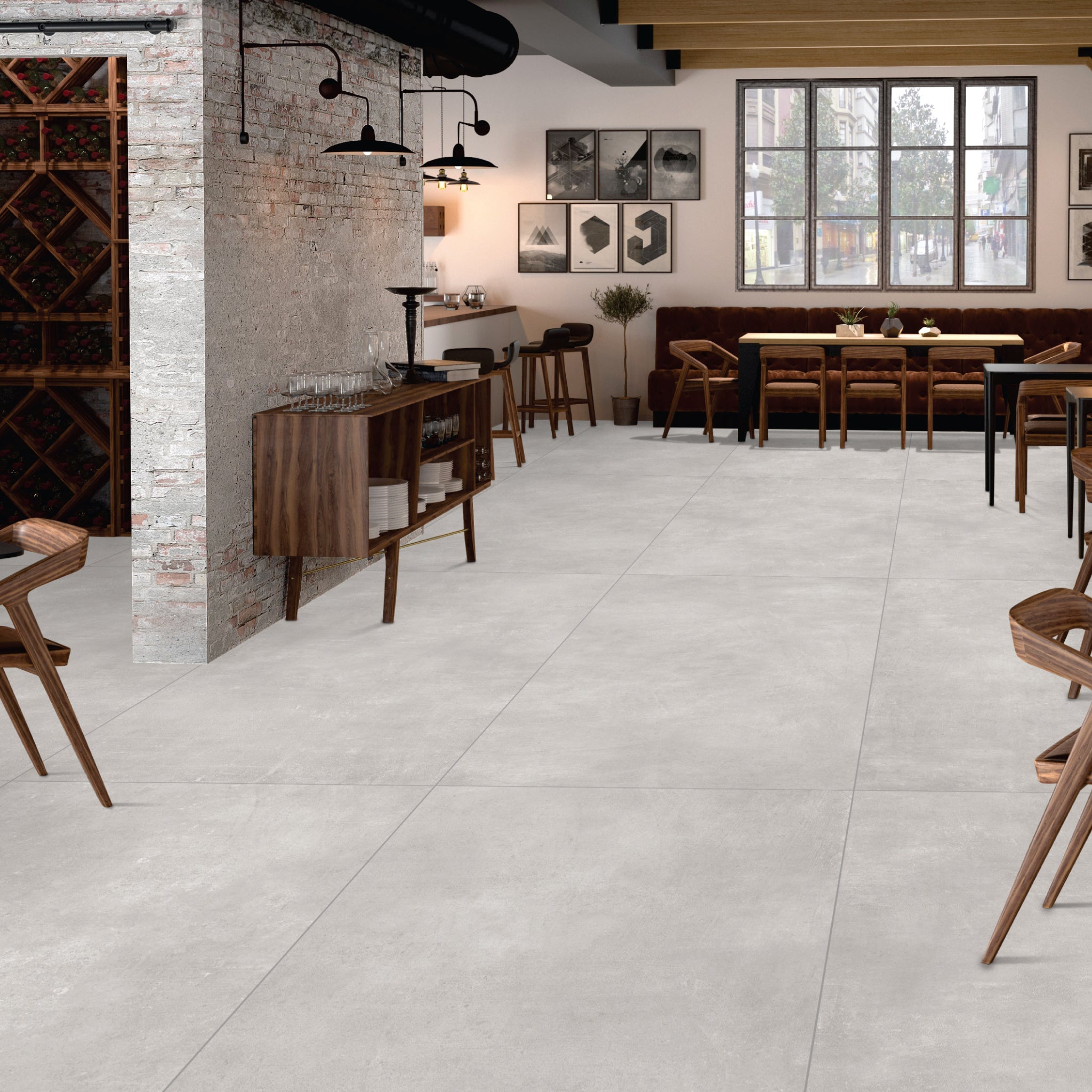 KEYNOTE CEMENT 80X160 NATURAL RECT