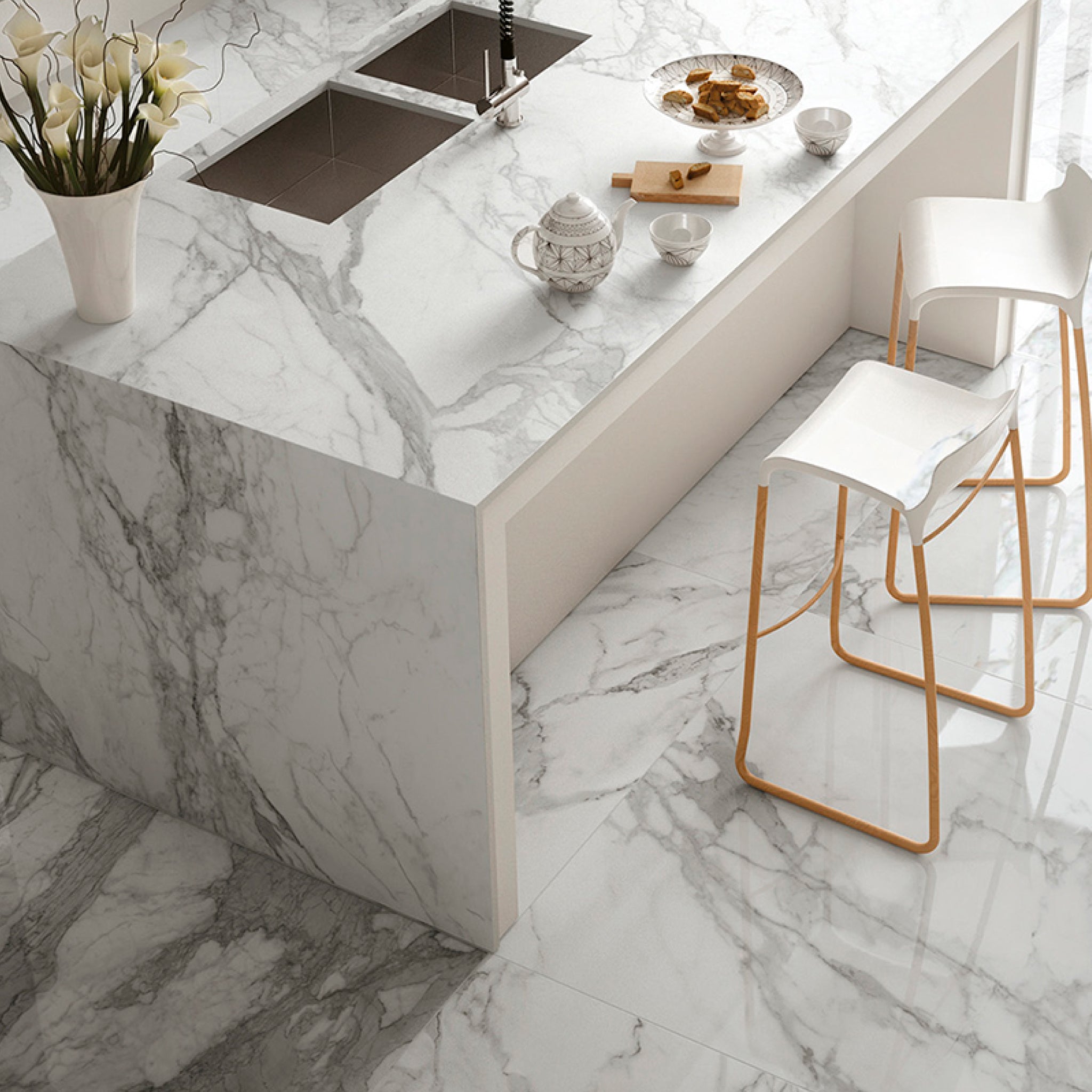 CALACATTA ELITE SLIM 80X160 PULIDO RECT