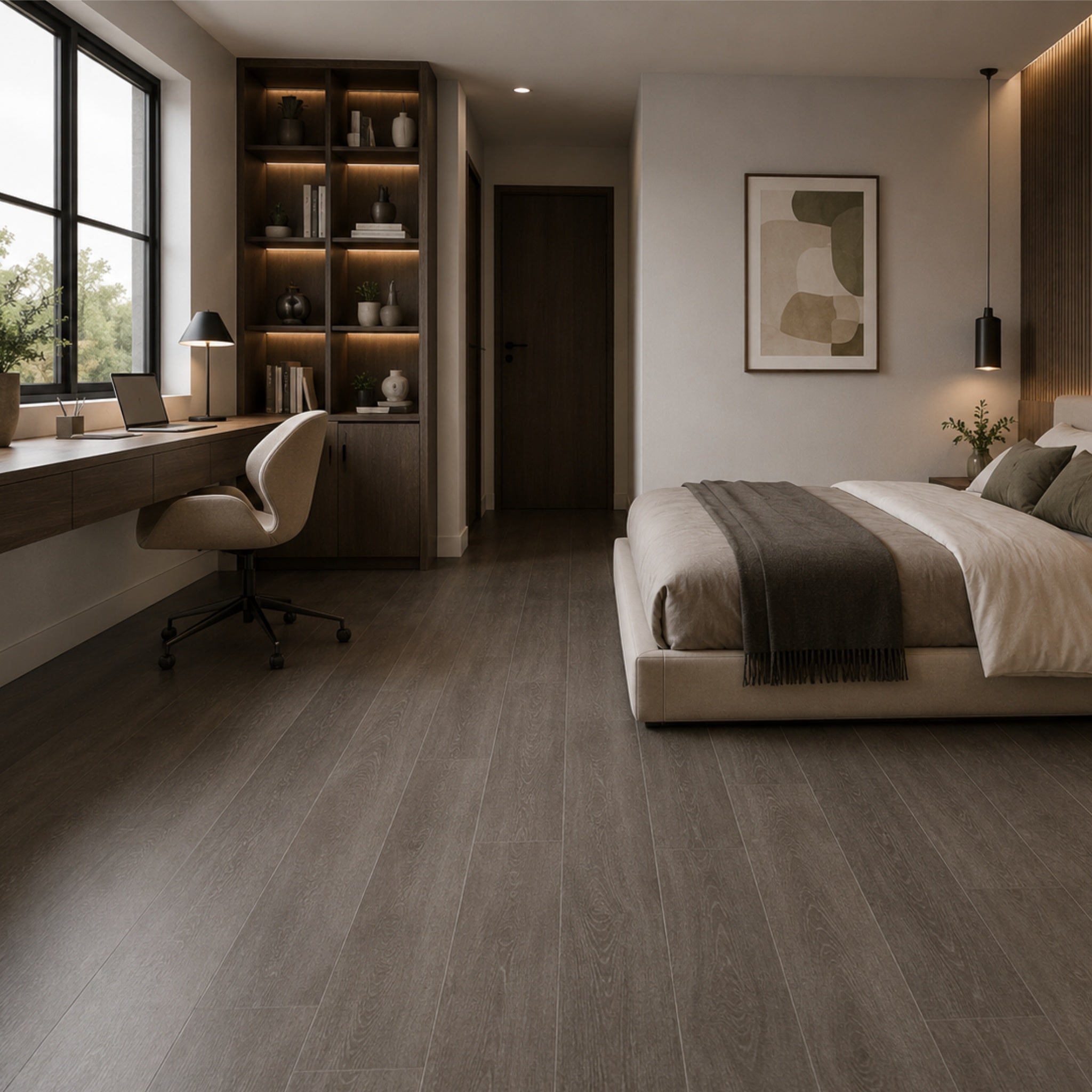 D-AMBERWOOD WALNUT 25X150 MATE RECTIFICA