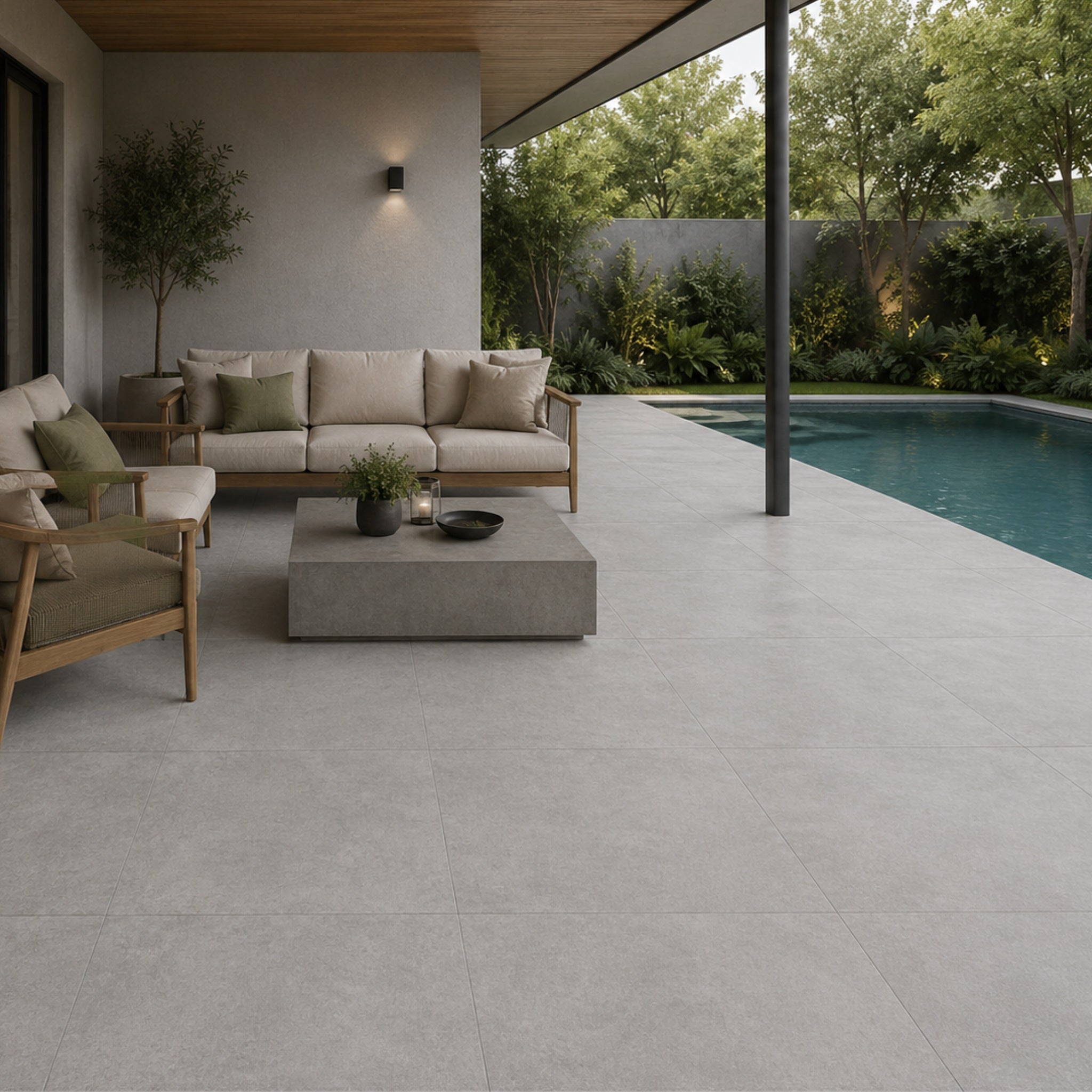 D-NORWICH GREY 60.5X60.5 RECT 20MM MATE