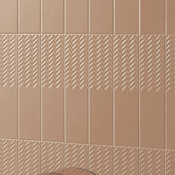 SOLID HALF WAVAS CANDY 7.5X30 NATURAL