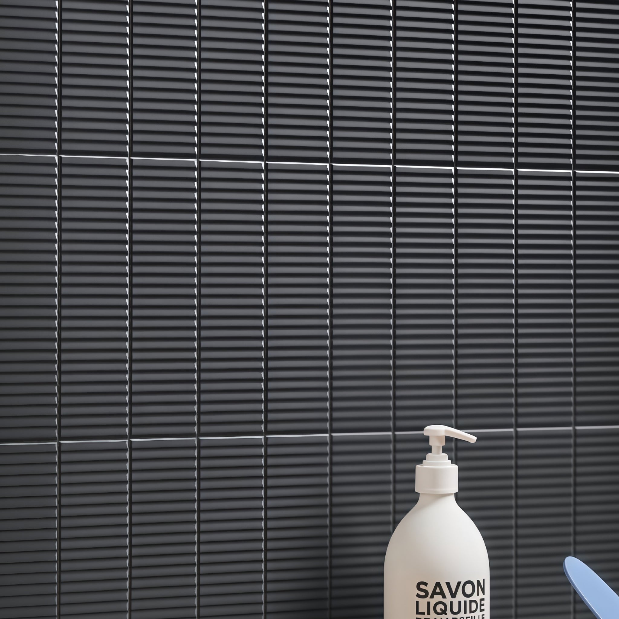 SOLID CANVAS BLACK 7.5X30 NATURAL