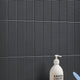 SOLID CANVAS BLACK 7.5X30 NATURAL