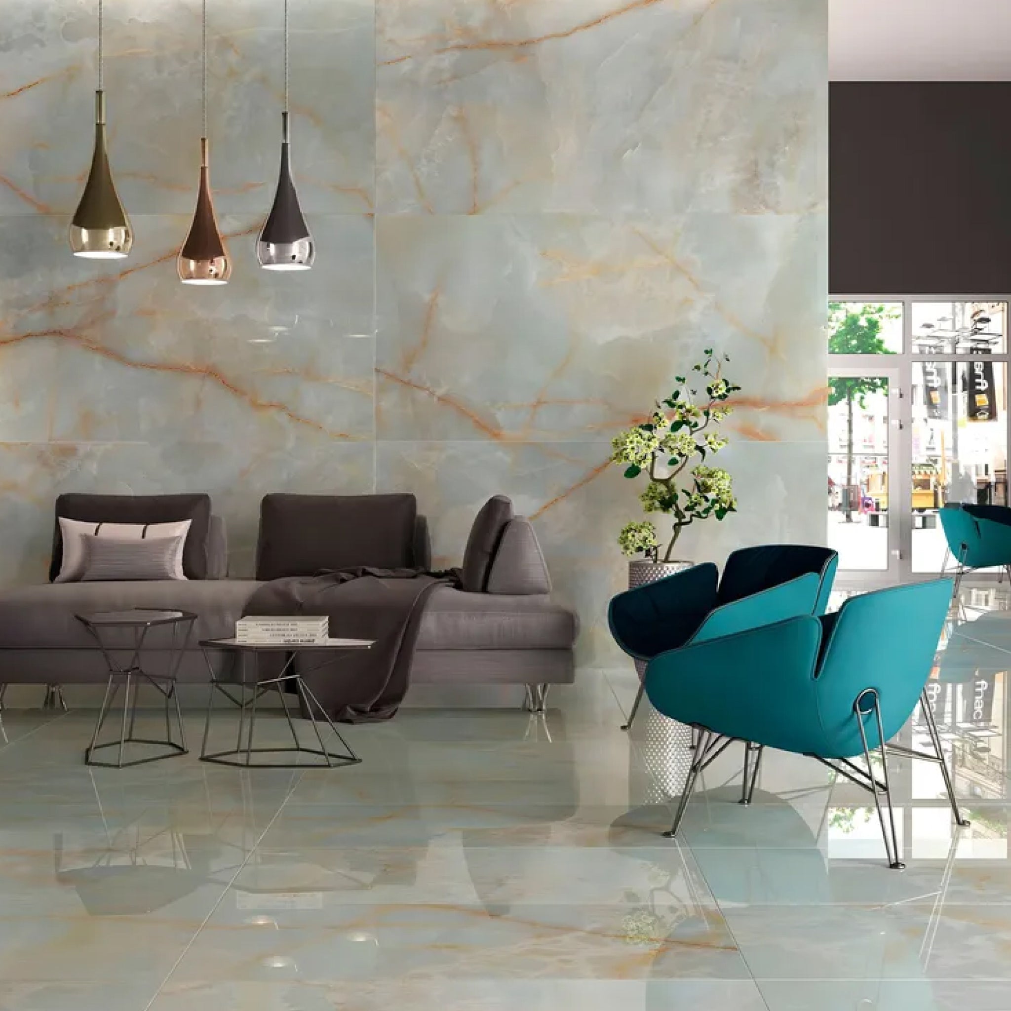 ONYX DAWN SKY 60X120 BRILLANTE RECT