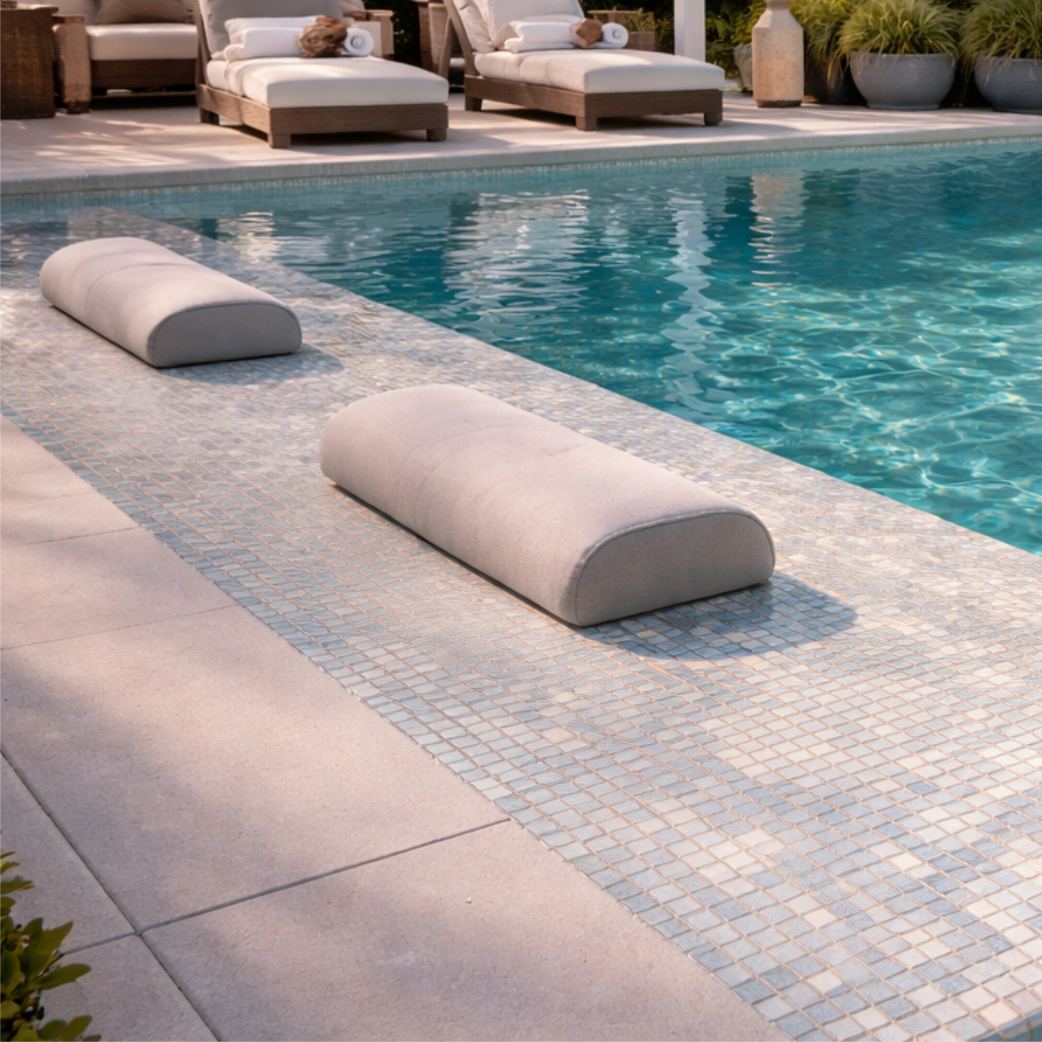 MOSAICO PLAGE WHITE 32.7X32.7CM