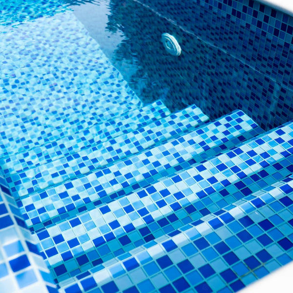 MOSAICO PLAGE BLUE STRONG 32.7X32.7CM