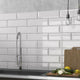 BRICK WHITE BEVEL 7.5X30 BRILLANTE