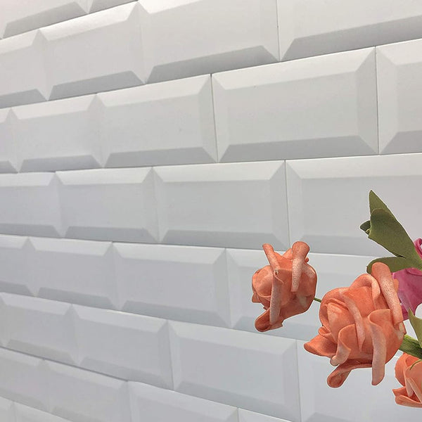 BRICK WHITE BEVEL 7.5X30 MATE