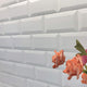 BRICK WHITE BEVEL 7.5X30 MATE
