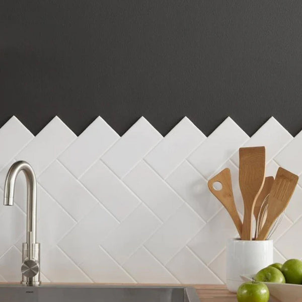 BRICK WHITE PLANE 10X20 MATE