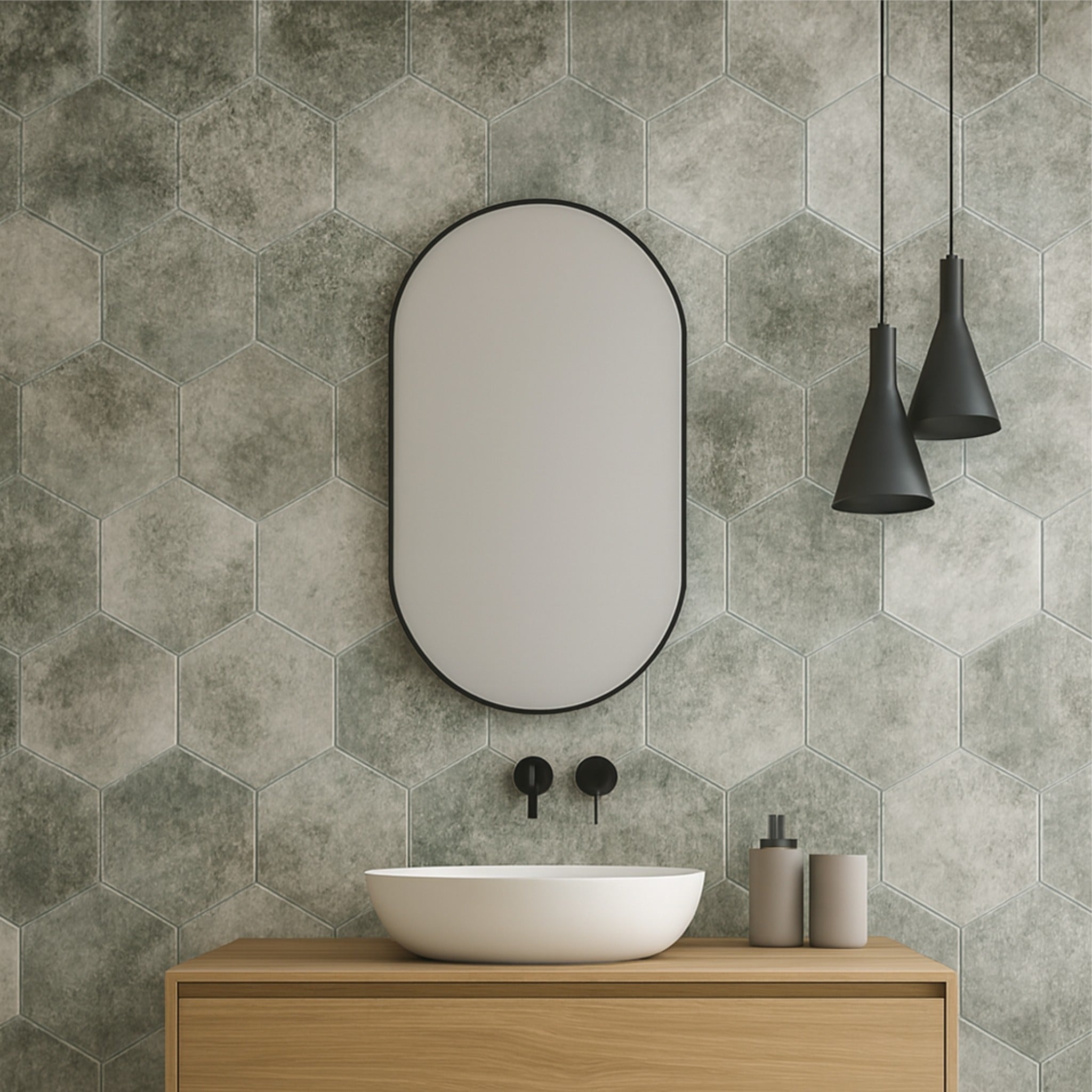 HEX FOSTER 15X17.3 NATURAL X 24PZ