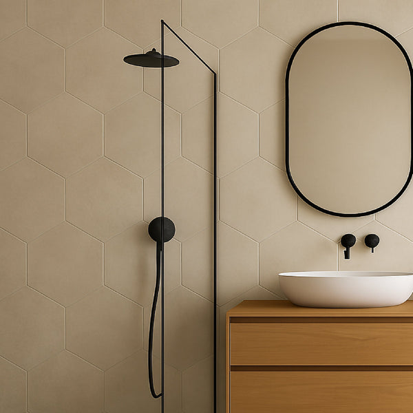 HEX AVORIO 15X17.3 BRILLANTE X 24PZ