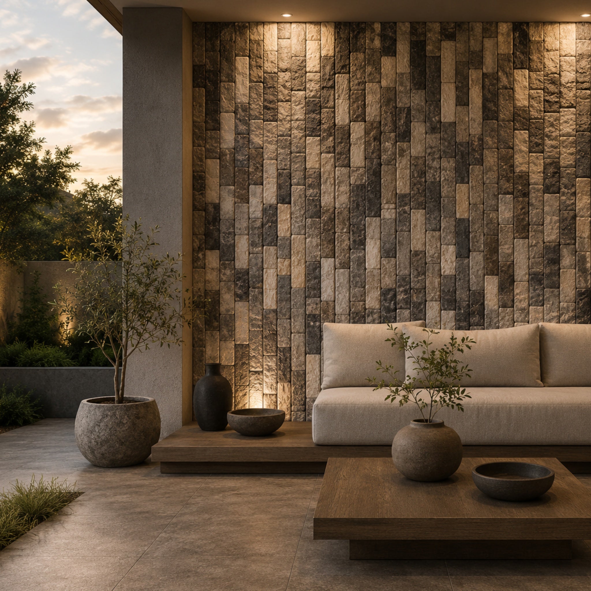 D-FACHALETA BRICKS GREY 30X45 MATE