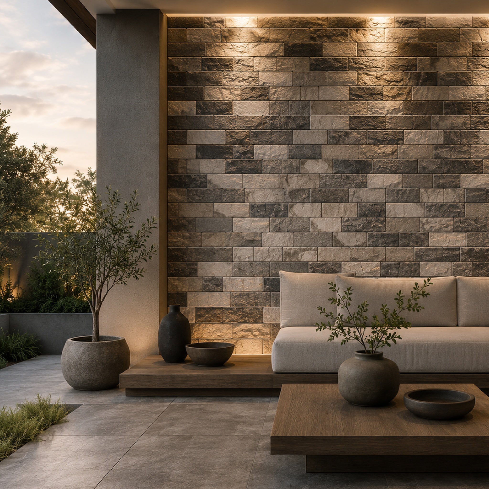 D-FACHALETA BRICKS LIGHT 30X45 MATE