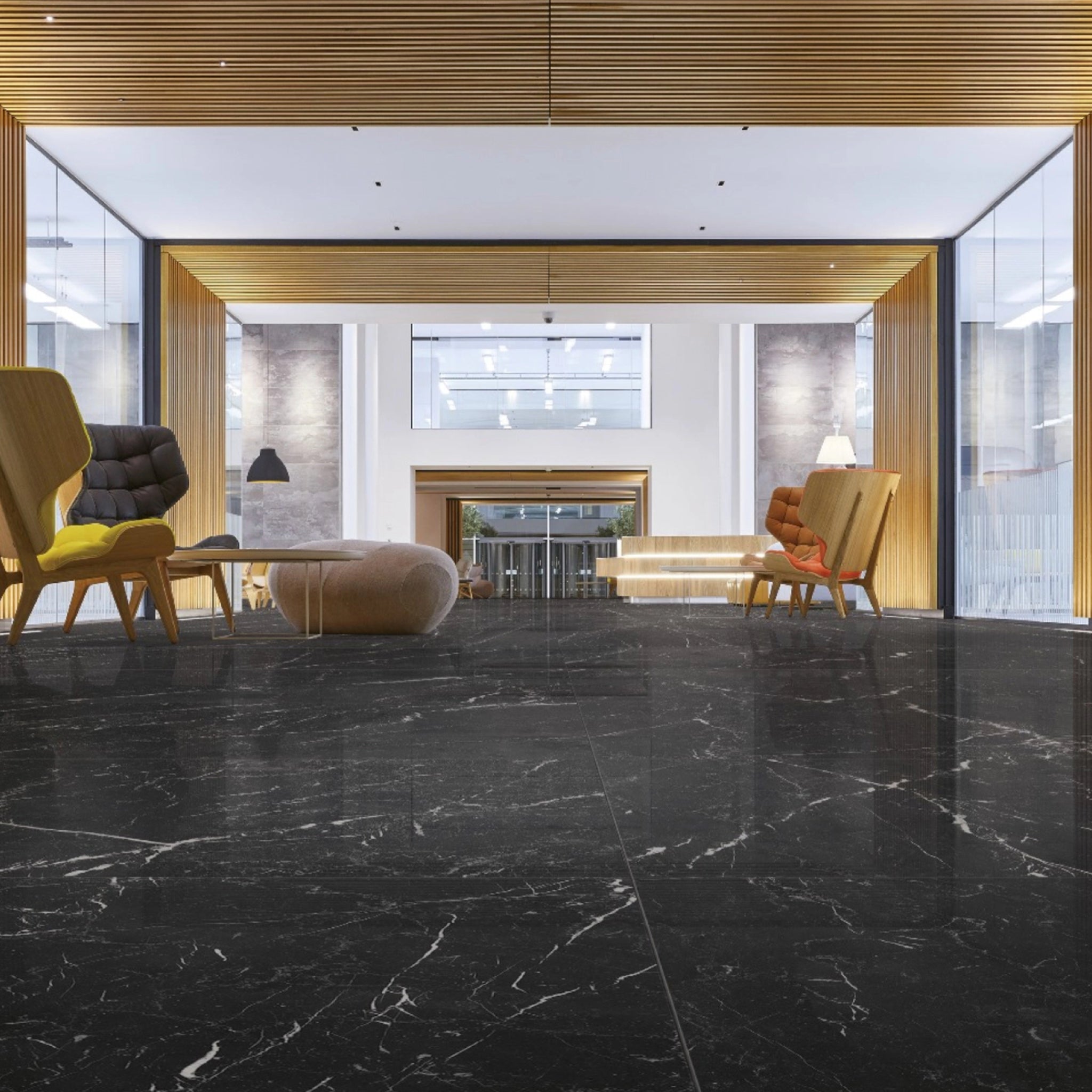 ALLMARBLE ELEGANT BLACK 75X150 MT RECT