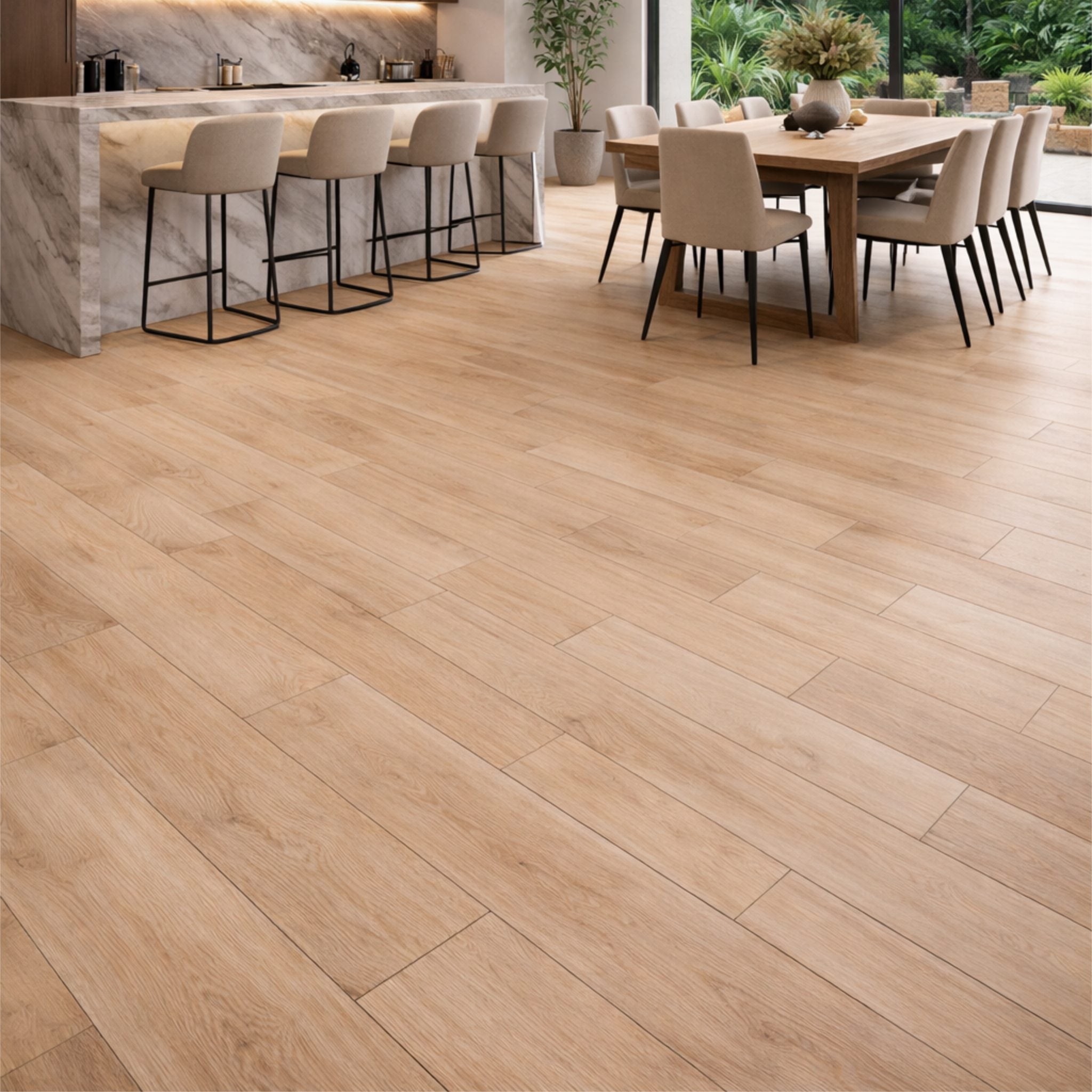 TIMBER DECK OAK 20X120 NATURAL RECT
